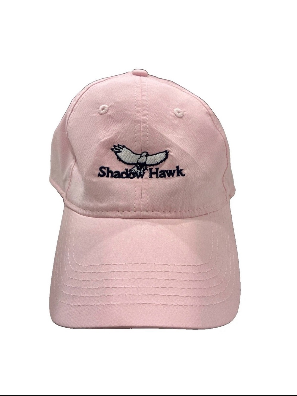 Shadow Hawk Golf Club Hat Pink Cap Strap Back Pink Lightweight Adjustable